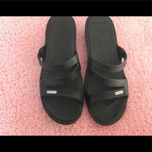 Croc sandals